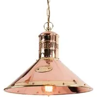 Deck Pendant Light - Brass, Copper