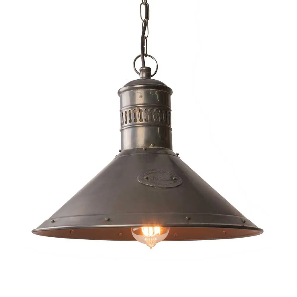 Deck Pendant Light - Distressed, Copper