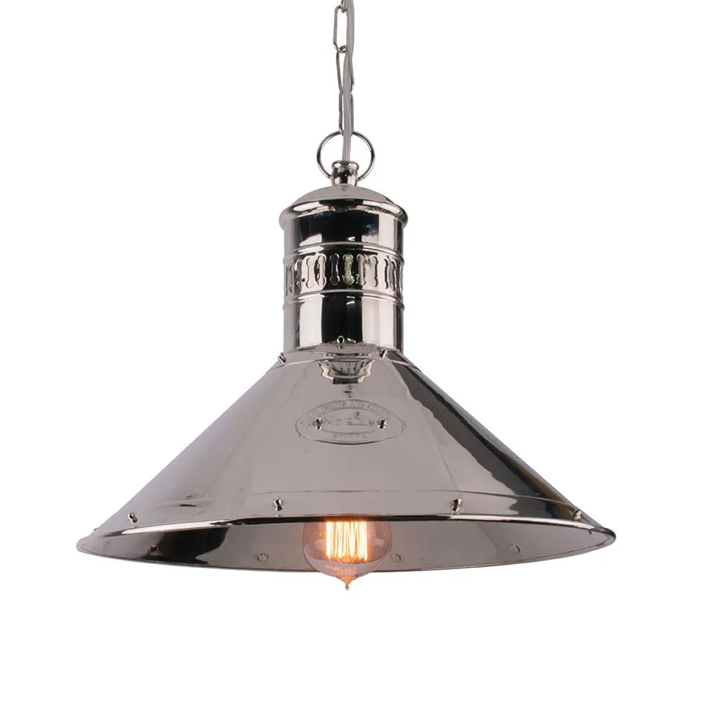 Deck Pendant Light - Natural Brass, Copper