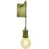 Drop Wall Light - Distressed, Brass