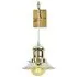 Drop Wall Light Vintage Style - Nickel, Brass