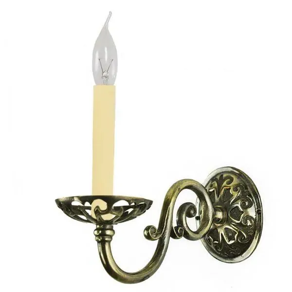 Empire Wall Light - Antique Brass