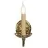 Empire Wall Light - Natural Brass
