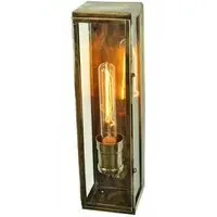 Engineer Large Wall Light - Distressed, Brass