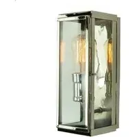 Engineer Small Wall Light - Polished Nickel, Brass