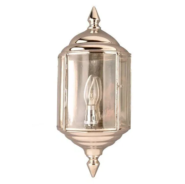 Flush Passage Lamp - Distressed, Brass