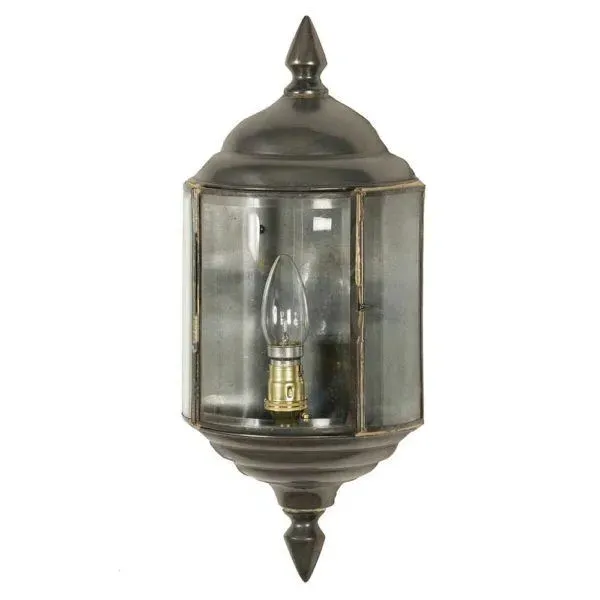 Flush Passage Lamp - Polished, Brass