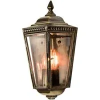 Georgian Passage Lamp IP44 - Brass, Metal