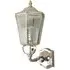 Georgian Wall Lamp with Finial - Polished Nickel