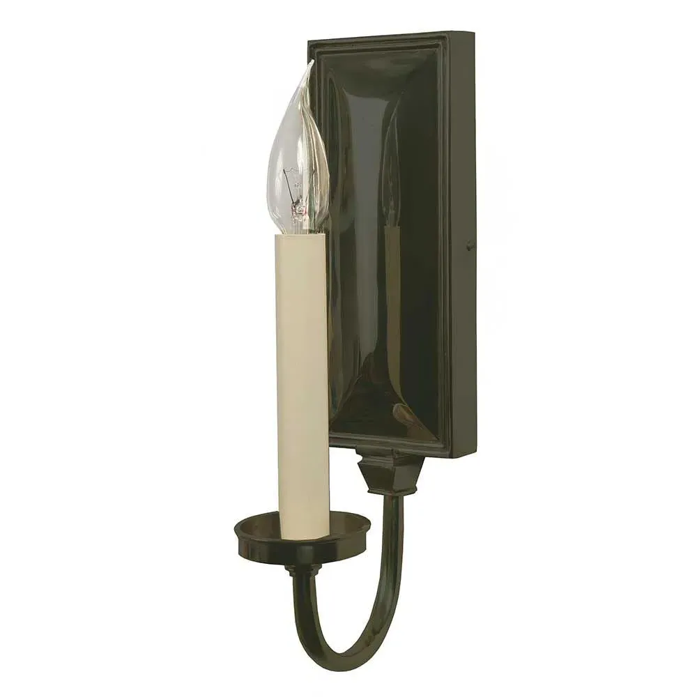 Georgian Wall Sconce IP20 - Brass, Cast Metal