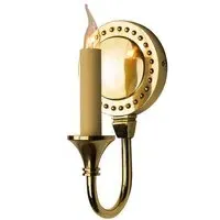 Opera Wall Sconce IP44 - Lacquered, Polished Brass