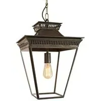 Pagoda Medium Pendant Light - Old Antique Brass