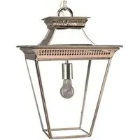 Pagoda Medium Pendant Light - Polished Nickel