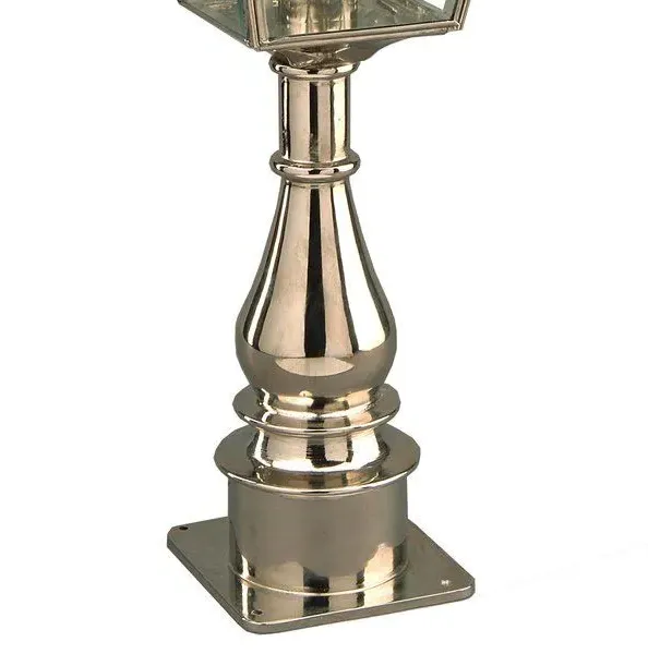 Pagoda Pillar Lamp - Antique, Brass