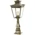 Pagoda Pillar Lamp - Distressed, Brass