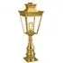Pagoda Pillar Lamp - Natural Brass