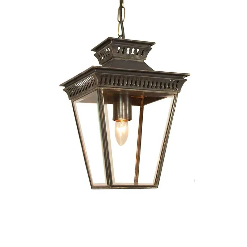 Pagoda Small Pendant Light - Old Antique Brass