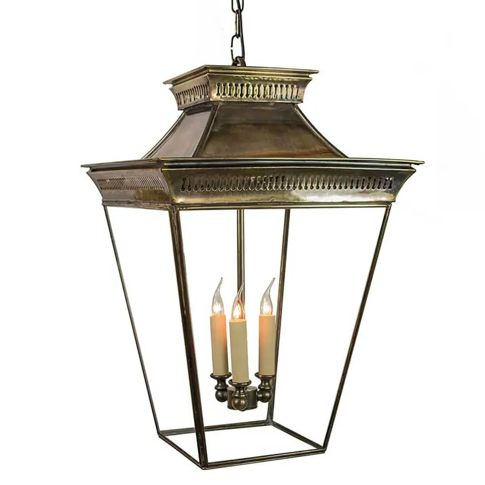 Pagoda Small Pendant Light - Polished Nickel
