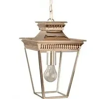 Pagoda Small Pendant Light - Polished Nickel