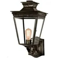 Pagoda Wall Lantern - Old Antique Brass