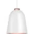 Shapes Summera Medium Pendant Light - White, Rose Gold