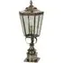 Short Pillar Lamp - Distressed Brass