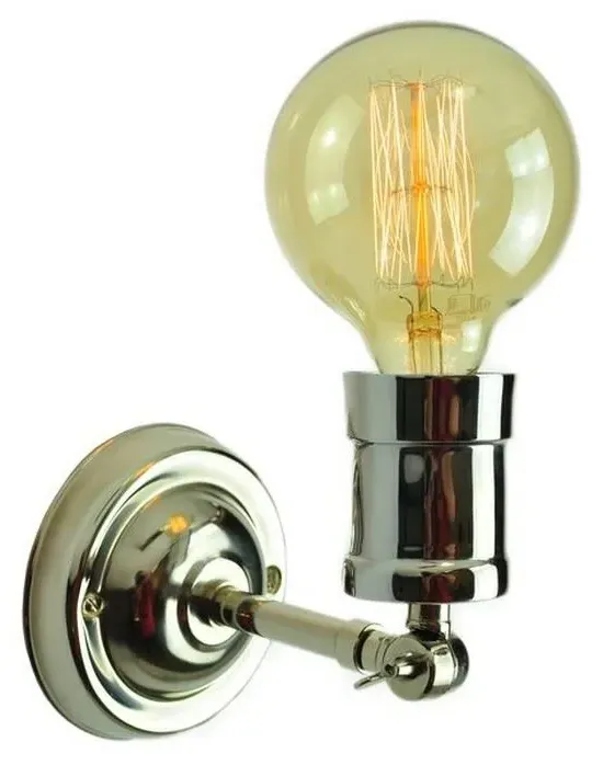 Single Wall Light - Distressed, Brass