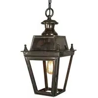 Small Hanging Lantern Victorian - Antique, Solid