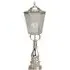 Tall Pillar Lamp - Polished Nickel