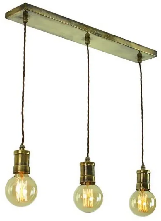 Tommy Single Pendant Light - Polished Nickel, Brass