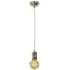 Tommy Single Pendant Light - Polished Nickel, Brass