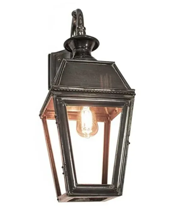 Top Mount Wall Light - Natural Brass