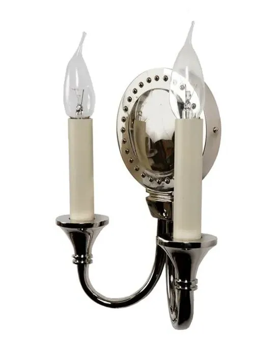 Twin Wall Sconce IP20 - Antique, Cast Brass