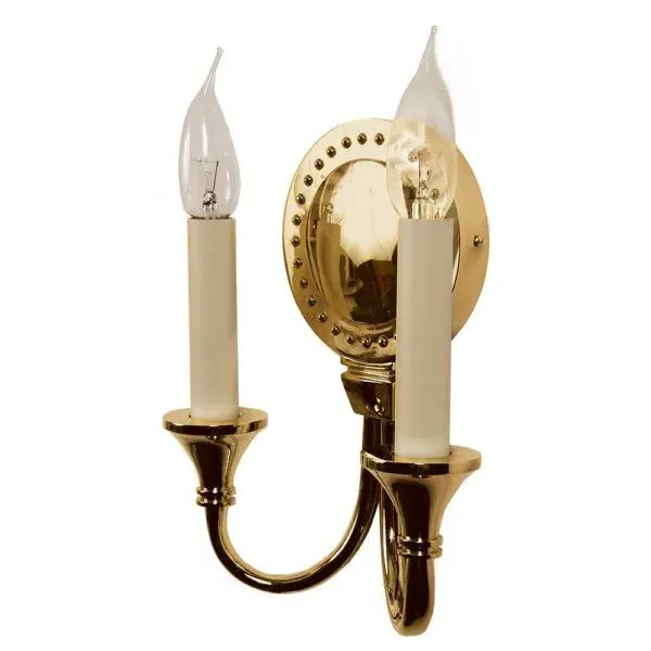 Twin Wall Sconce IP20 - Polished Nickel