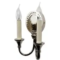 Twin Wall Sconce IP20 - Polished Nickel