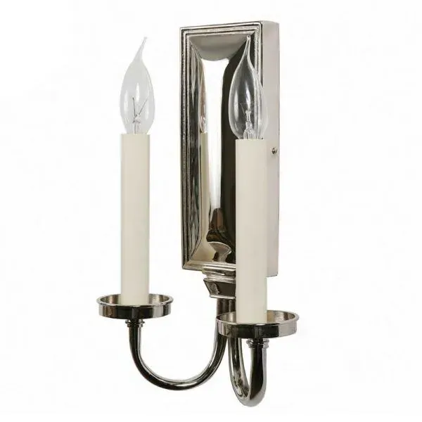 Twin Wall Sconce IP44 - Polished Brass