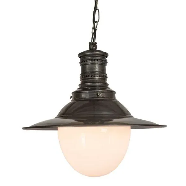 Victoria Pendant Light - Polished Brass, Clear Glass