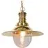 Victoria Pendant Light - Polished Brass, Clear Glass