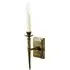 Wall Light with Shade - Ivory, Brass