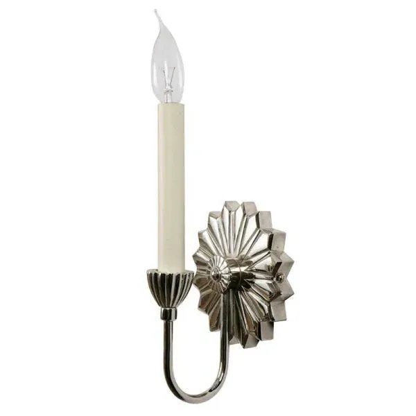 Wall Sconce Candlestick Style - Natural, Brass