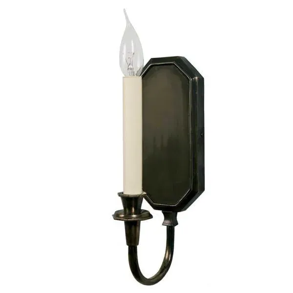 Wall Sconce with IP22 Rating - Brass, Metal
