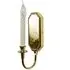 Wall Sconce with IP44 Rating - Polished Brass