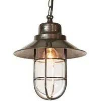 Wheelhouse Pendant Light - Antique, Metal
