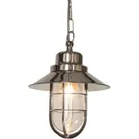 Wheelhouse Pendant Light - Nickel, Metal