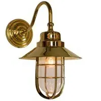 Wheelhouse Wall Light - Unlacquered Natural Brass