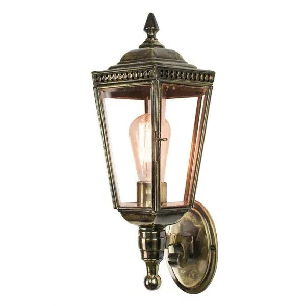 Windsor Wall Light - Natural Brass