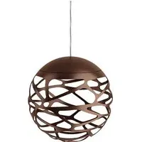 36-Light Cluster Pendant Light - Copper