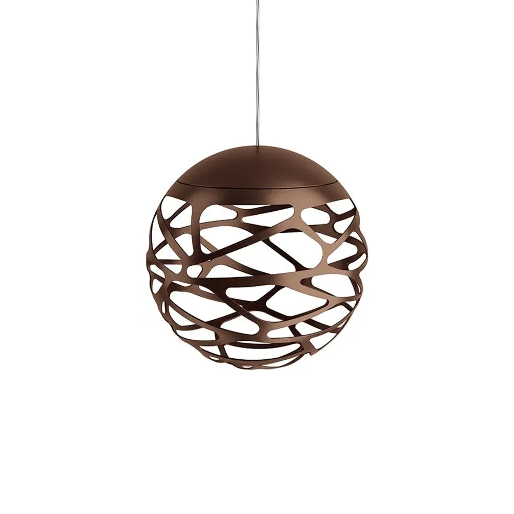 36-Light Cluster Pendant Light - Copper