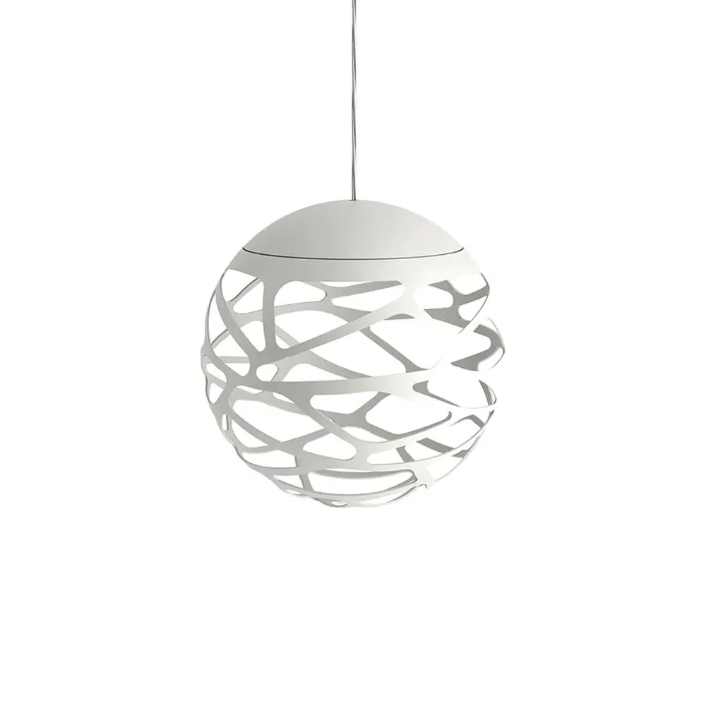 36-Light Cluster Pendant Light - White