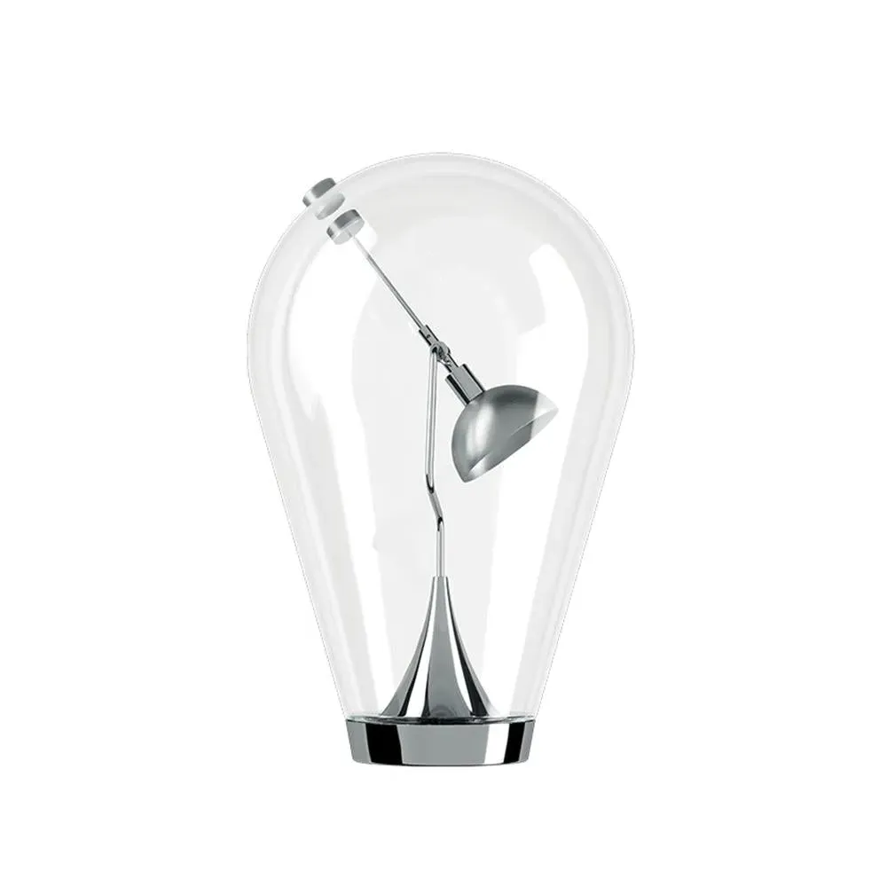 Blow Table Lamp with Magnetic Control - Glass image